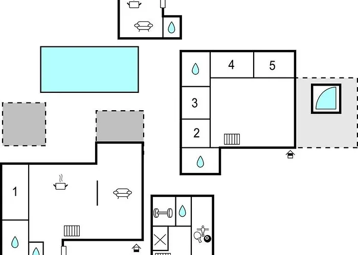 בית נופש Stunning In With Sauna *